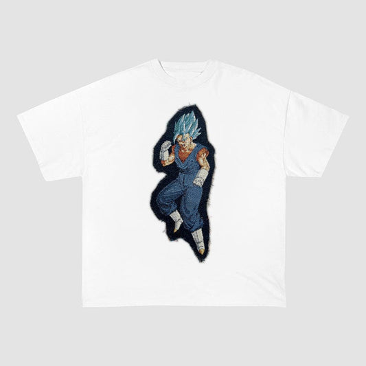 SuperSaiyanBlue HEAVY COTTON TEES-8160 - RDMCLOTHINGART
