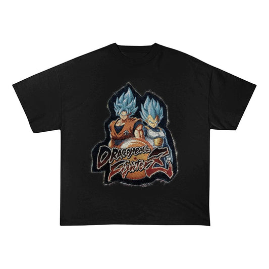 SuperSaiyanGoku&Vegeta HEAVY COTTON TEES-8163 - RDMCLOTHINGART