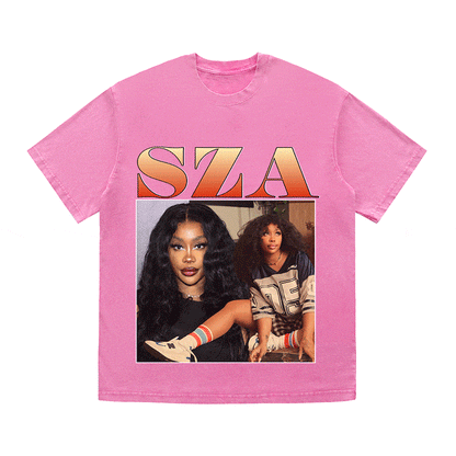 RDMCLOTHINGART tapestry hoodie SZA HEAVY WEIGHT COTTON TEE-8870