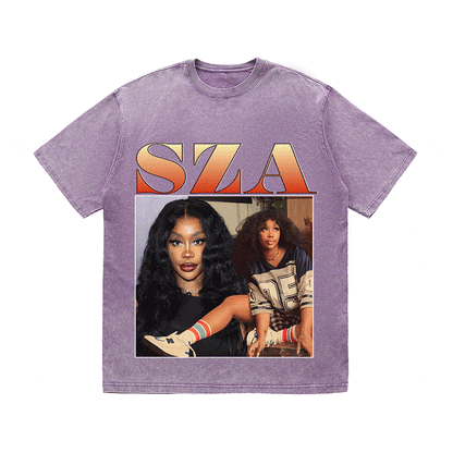 RDMCLOTHINGART tapestry hoodie SZA HEAVY WEIGHT COTTON TEE-8870