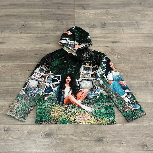 RDMCLOTHINGART tapestry hoodie SZA V2 TAPESTRY HOODIE