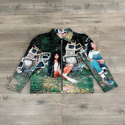 RDMCLOTHINGART tapestry hoodie SZA V2 TAPESTRY JACKET