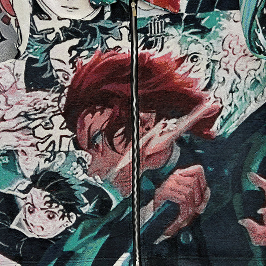 RDMCLOTHINGART tapestry hoodie TANJIROU TAPESTRY TEE