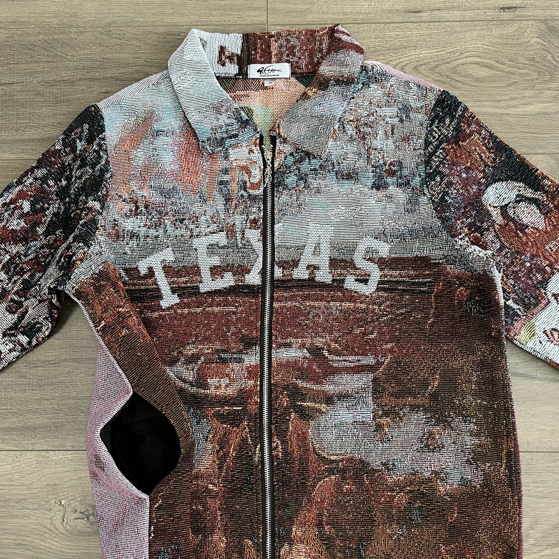 RDMCLOTHINGART tapestry hoodie TEXAS TAPESTRY JACKET