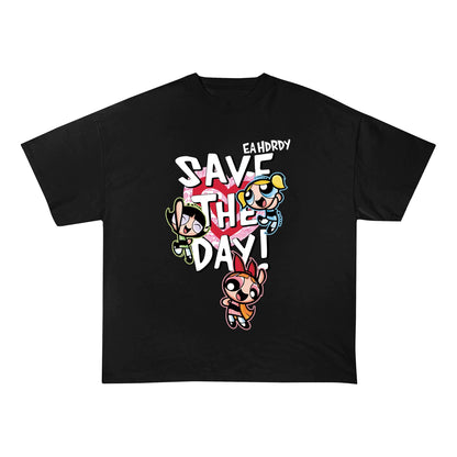THE POWERPUFF GIRLS HEAVY COTTON TEES-8286 - RDMCLOTHINGART
