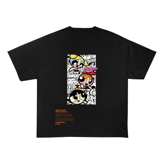 THE POWERPUFF GIRLS HEAVY COTTON TEES-8288 - RDMCLOTHINGART
