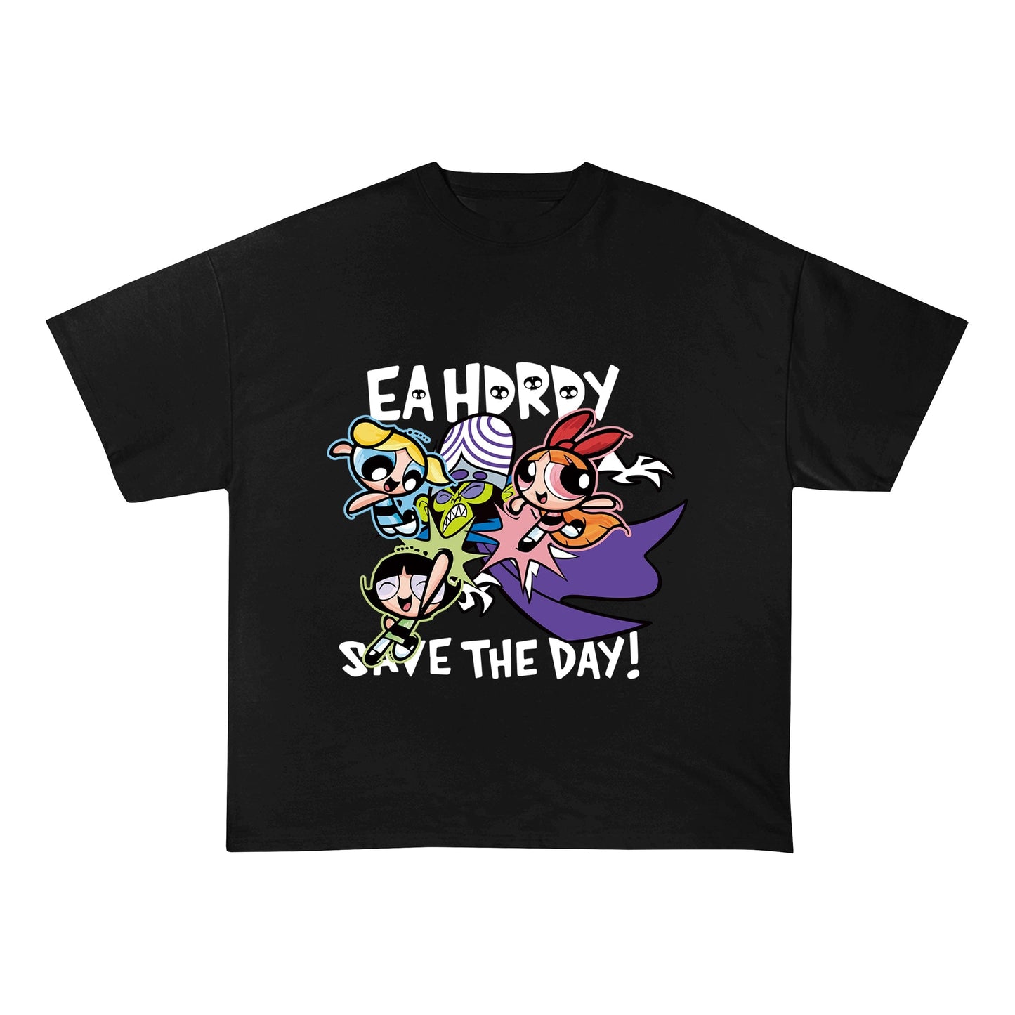 THE POWERPUFF GIRLS HEAVY COTTON TEES-8289 - RDMCLOTHINGART