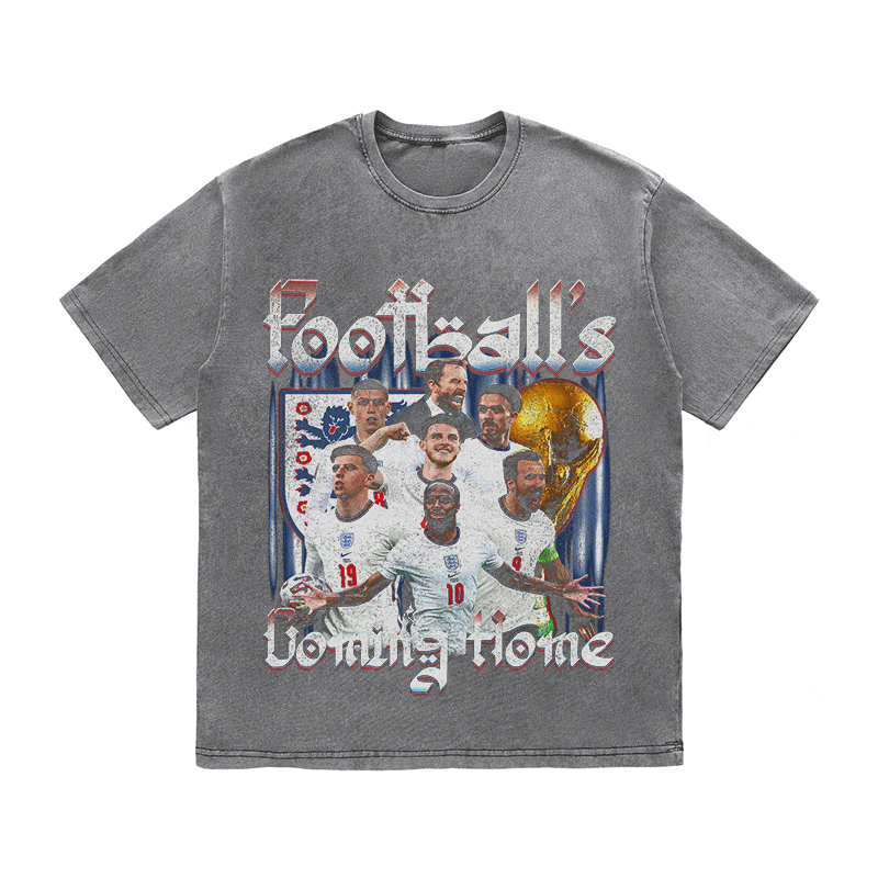 RDMCLOTHINGART tapestry hoodie THREE LIONS HEAVY WEIGHT COTTON TEE-8984