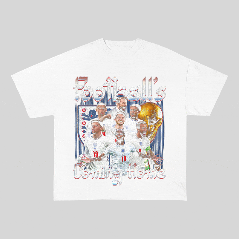 RDMCLOTHINGART tapestry hoodie THREE LIONS HEAVY WEIGHT COTTON TEE-8984