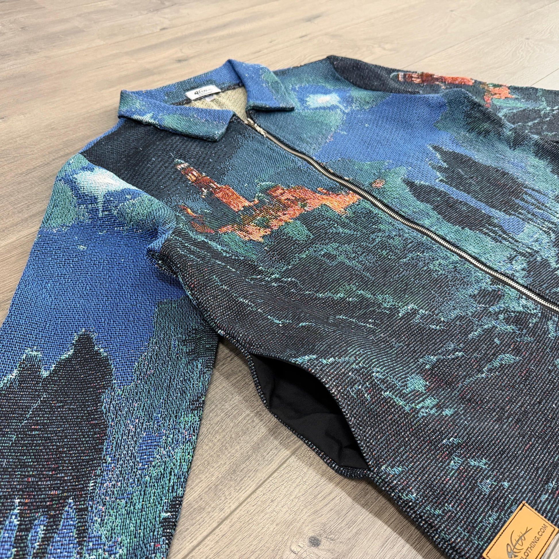 RDMCLOTHINGART tapestry hoodie THREE WISE MEN TAPESTRY JACKET