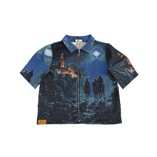 RDMCLOTHINGART tapestry hoodie THREE WISE MEN TAPESTRY TEE