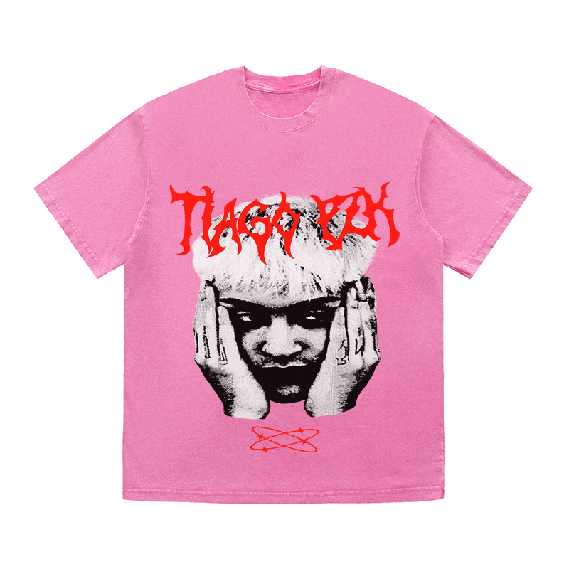 RDMCLOTHINGART tapestry hoodie TIAGO PZK HEAVY WEIGHT COTTON TEE-8921