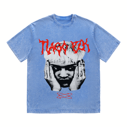 RDMCLOTHINGART tapestry hoodie TIAGO PZK HEAVY WEIGHT COTTON TEE-8921