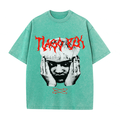 RDMCLOTHINGART tapestry hoodie TIAGO PZK HEAVY WEIGHT COTTON TEE-8921