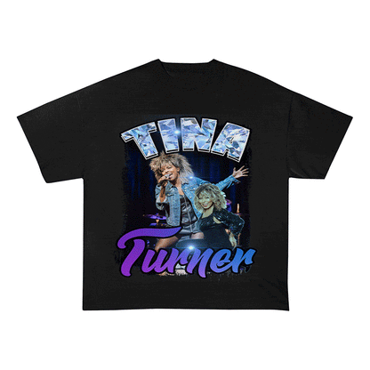 RDMCLOTHINGART tapestry hoodie TINA TURNER HEAVY WEIGHT COTTON TEE-9139