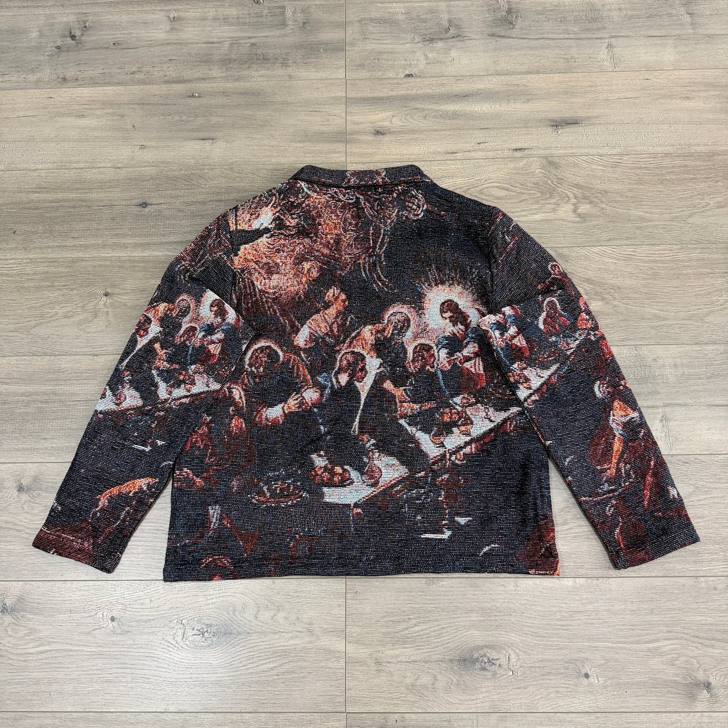 RDMCLOTHINGART tapestry hoodie TINTORETTO'S LAST SUPPER TAPESTRY JACKET
