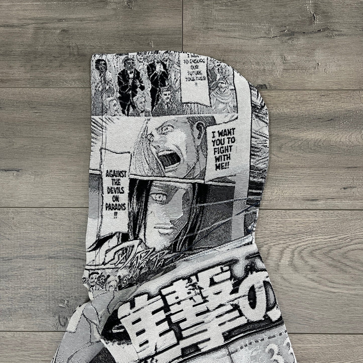 TITAN TAPESTRY HOODIE - RDMCLOTHINGART