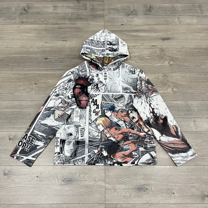 TITAN TAPESTRY HOODIE - RDMCLOTHINGART