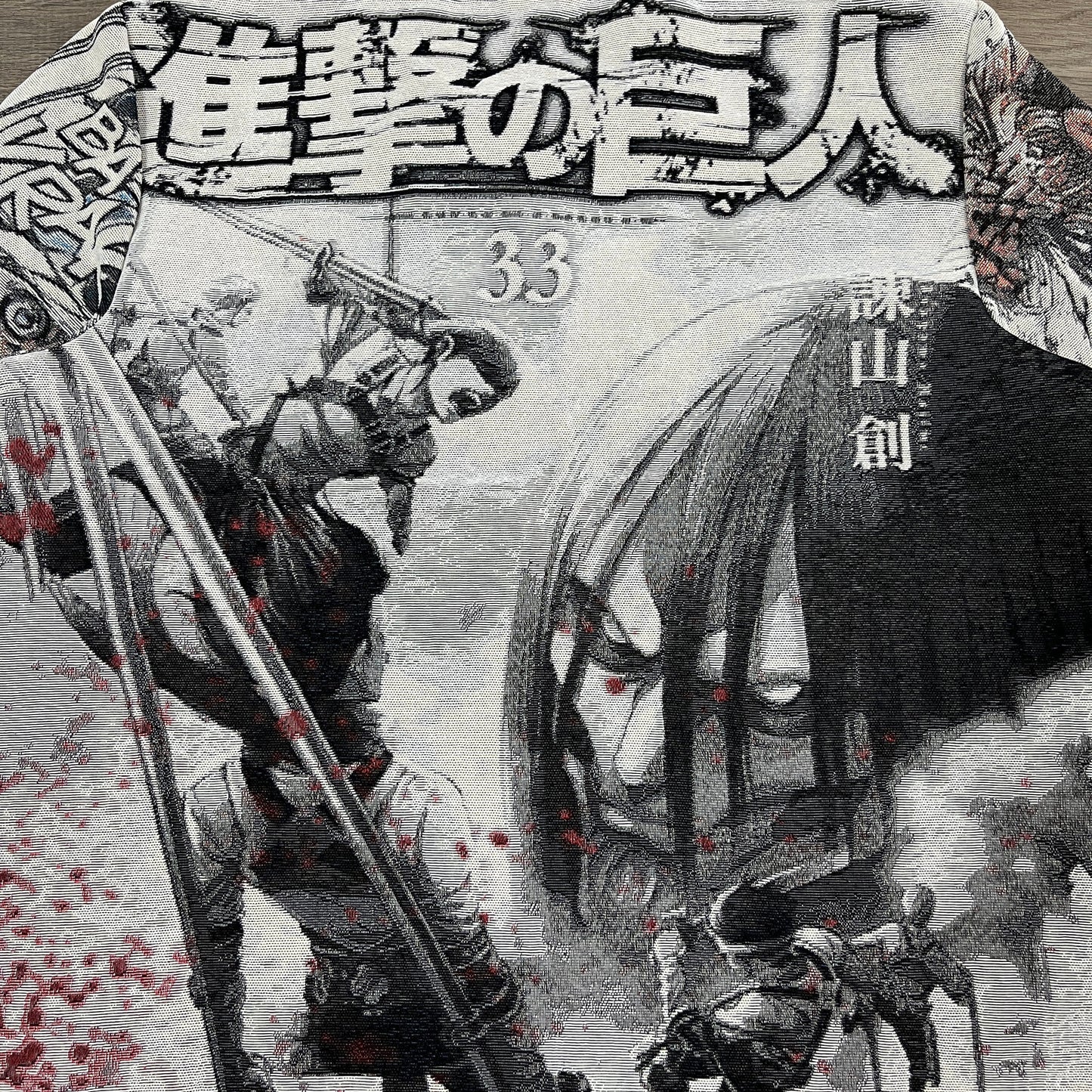 RDMCLOTHINGART tapestry hoodie TITAN  TAPESTRY TEE