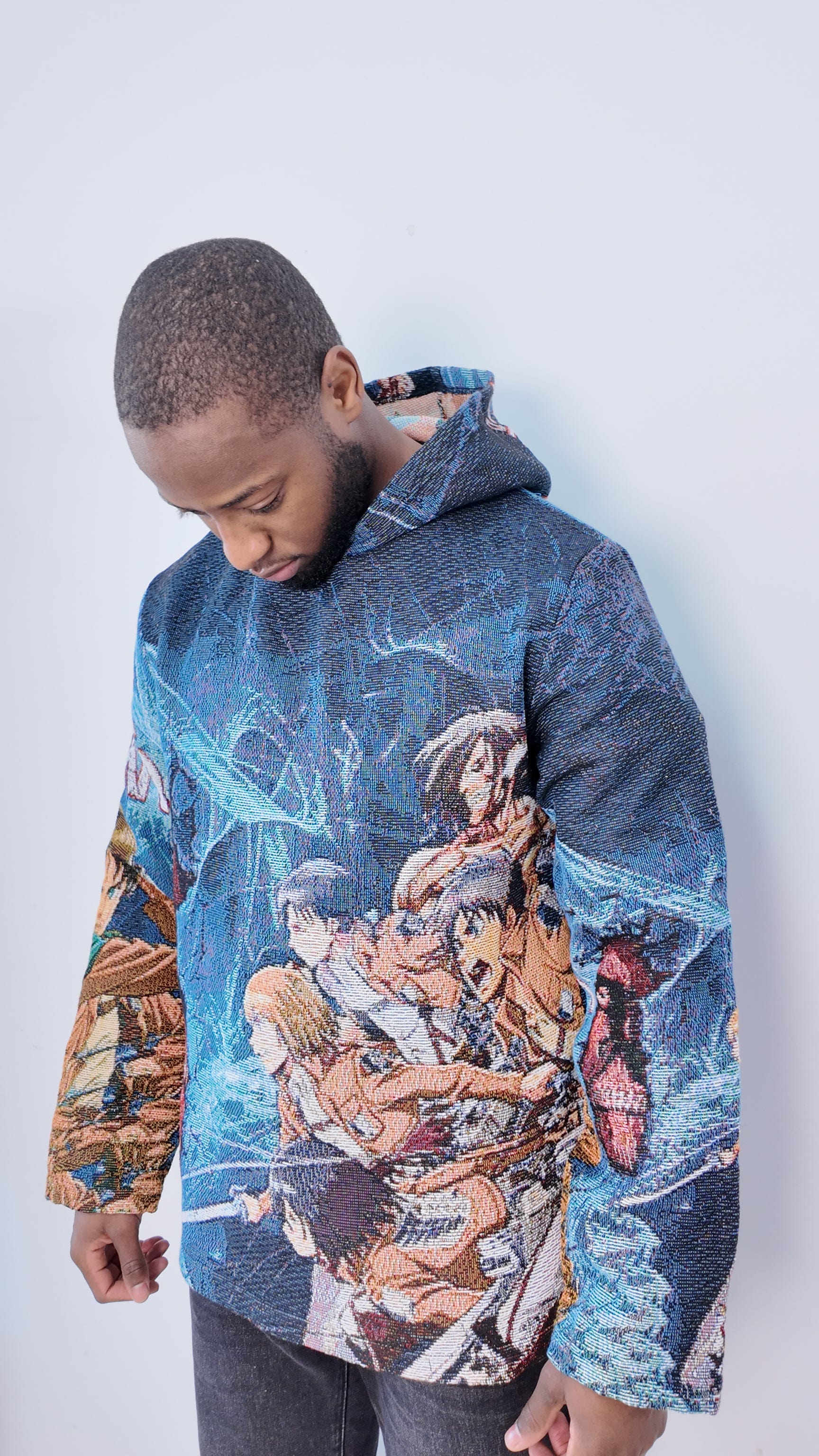 TITAN V2 TAPESTRY HOODIE - RDMCLOTHINGART