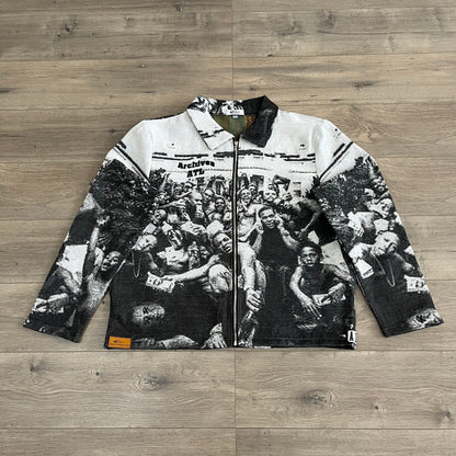 RDMCLOTHINGART tapestry hoodie TO PIMP A BUTTERFLY TAPESTRY JACKET