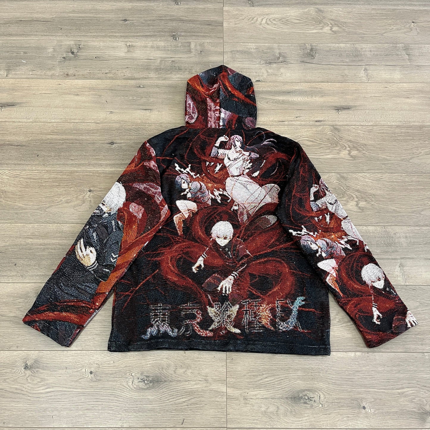 TOKYO GHOUL TAPESTRY HOODIE - RDMCLOTHINGART