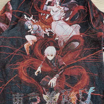 TOKYO GHOUL TAPESTRY HOODIE - RDMCLOTHINGART