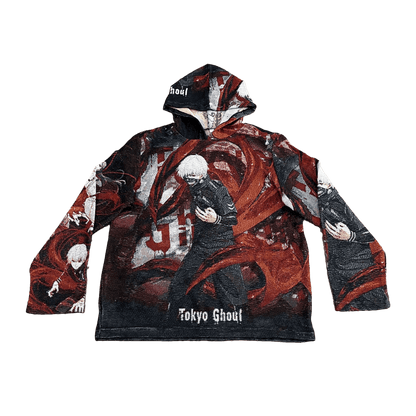 TOKYO GHOUL TAPESTRY HOODIE - RDMCLOTHINGART