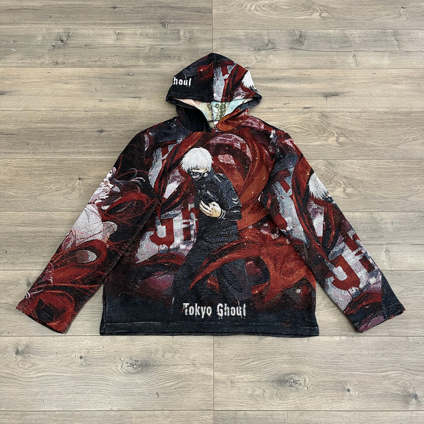 TOKYO GHOUL TAPESTRY HOODIE - RDMCLOTHINGART