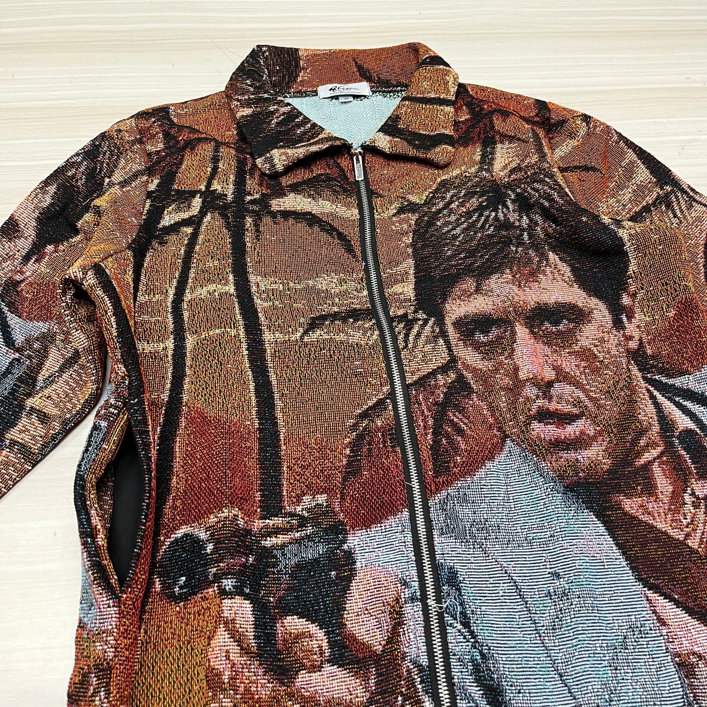 TONY MONTANA TAPESTRY JACKET - RDMCLOTHINGART