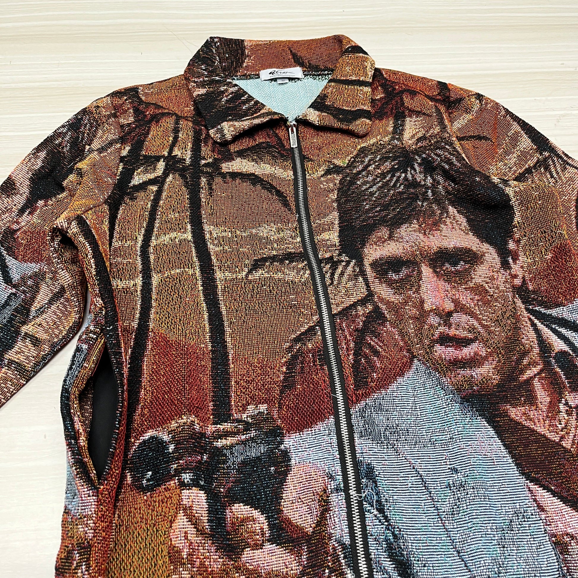 TONY MONTANA TAPESTRY JACKET - RDMCLOTHINGART