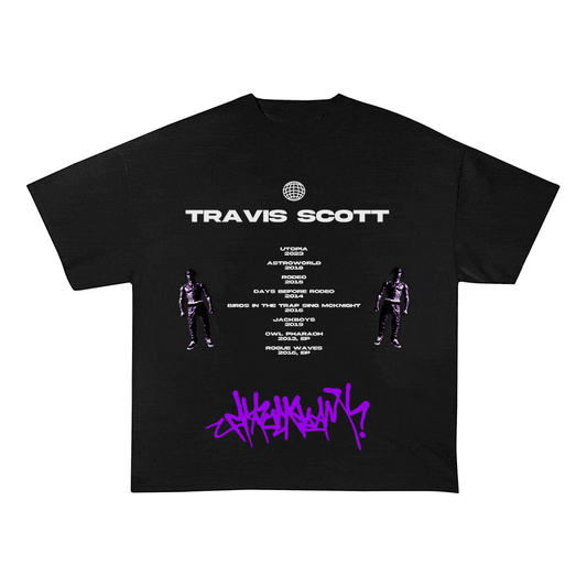 RDMCLOTHINGART tapestry hoodie TRAVIS SCOTT HEAVY WEIGHT COTTON TEE-8893