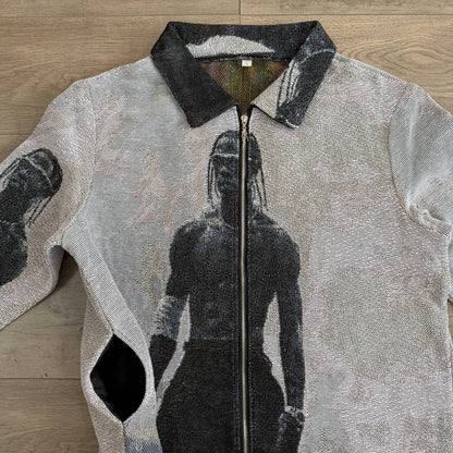 RDMCLOTHINGART tapestry hoodie TRAVIS V2 TAPESTRY JACKET