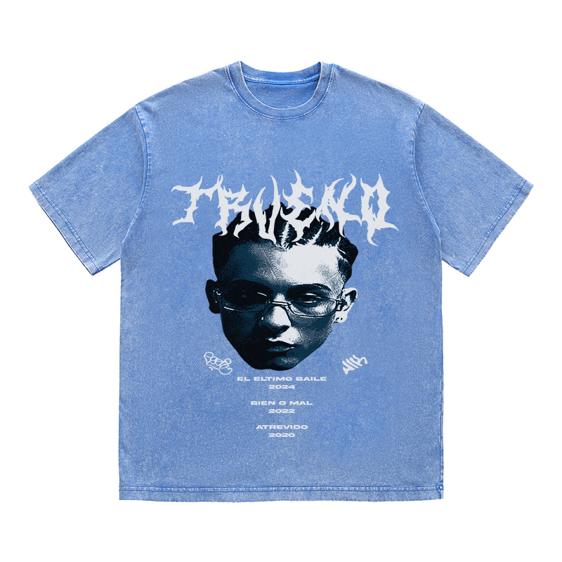 RDMCLOTHINGART tapestry hoodie TRUENO HEAVY WEIGHT COTTON TEE-8894