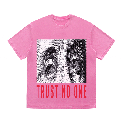 RDMCLOTHINGART tapestry hoodie TRUST NO ONE 2 HEAVY WEIGHT COTTON TEE-9057