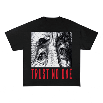 RDMCLOTHINGART tapestry hoodie TRUST NO ONE 2 HEAVY WEIGHT COTTON TEE-9057