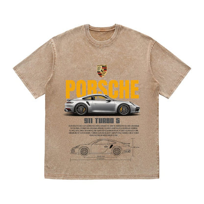 RDMCLOTHINGART tapestry hoodie TURBO S HEAVY COTTON TEES-9419
