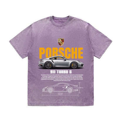 RDMCLOTHINGART tapestry hoodie TURBO S HEAVY COTTON TEES-9420