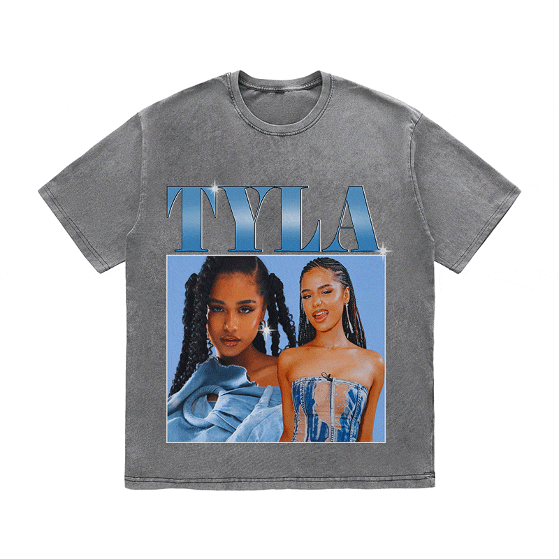 RDMCLOTHINGART tapestry hoodie TYLA HEAVY WEIGHT COTTON TEE-8871