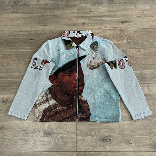 RDMCLOTHINGART tapestry hoodie TYLER V5 TAPESTRY JACKET