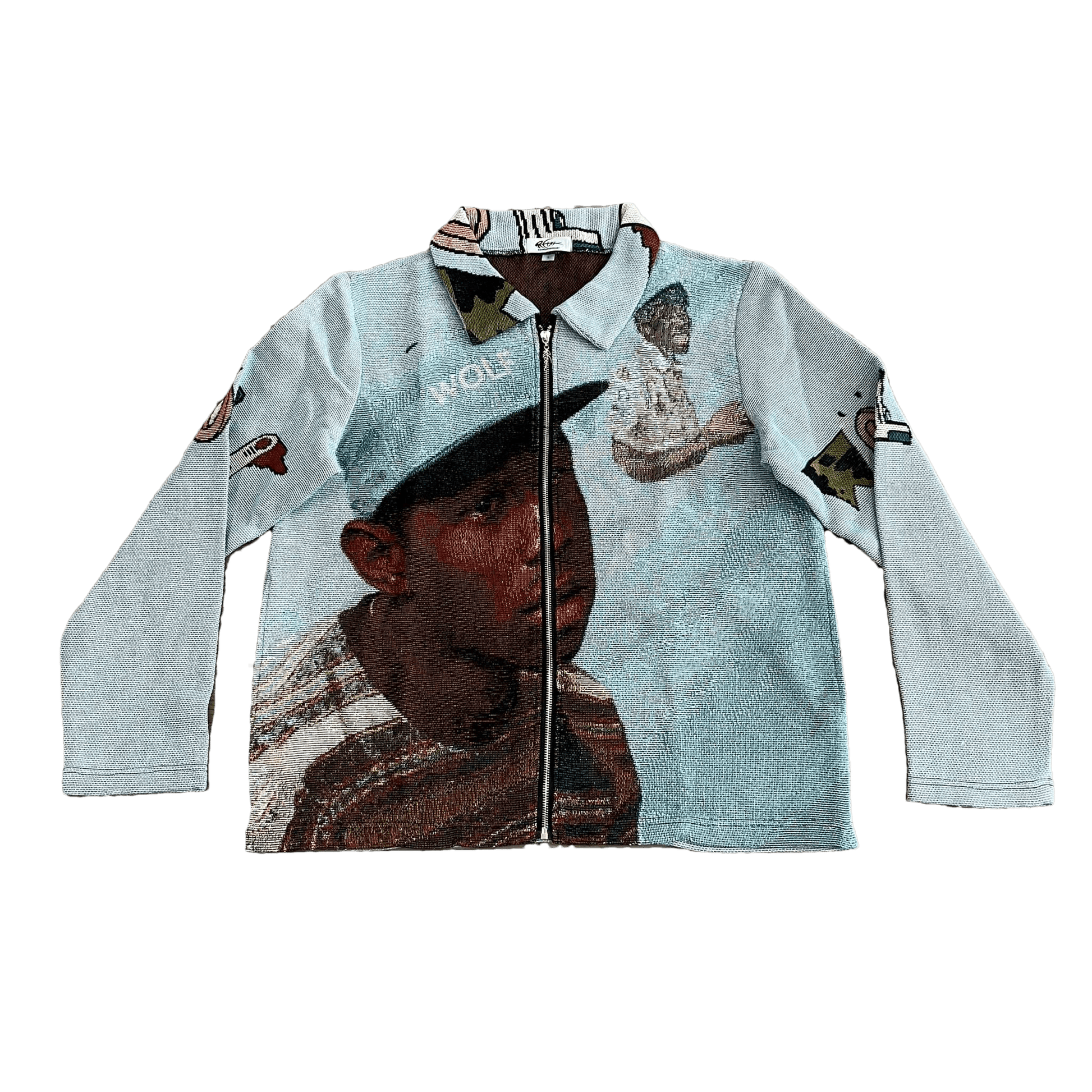RDMCLOTHINGART tapestry hoodie TYLER V5 TAPESTRY JACKET