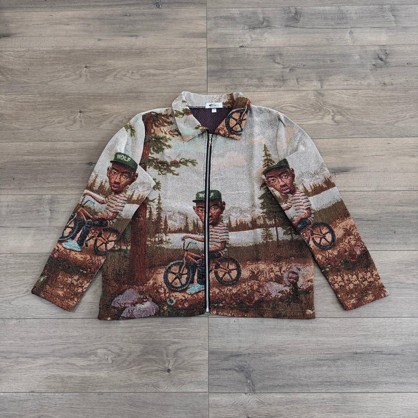 RDMCLOTHINGART tapestry hoodie TYLER V7 TAPESTRY JACKET-98330