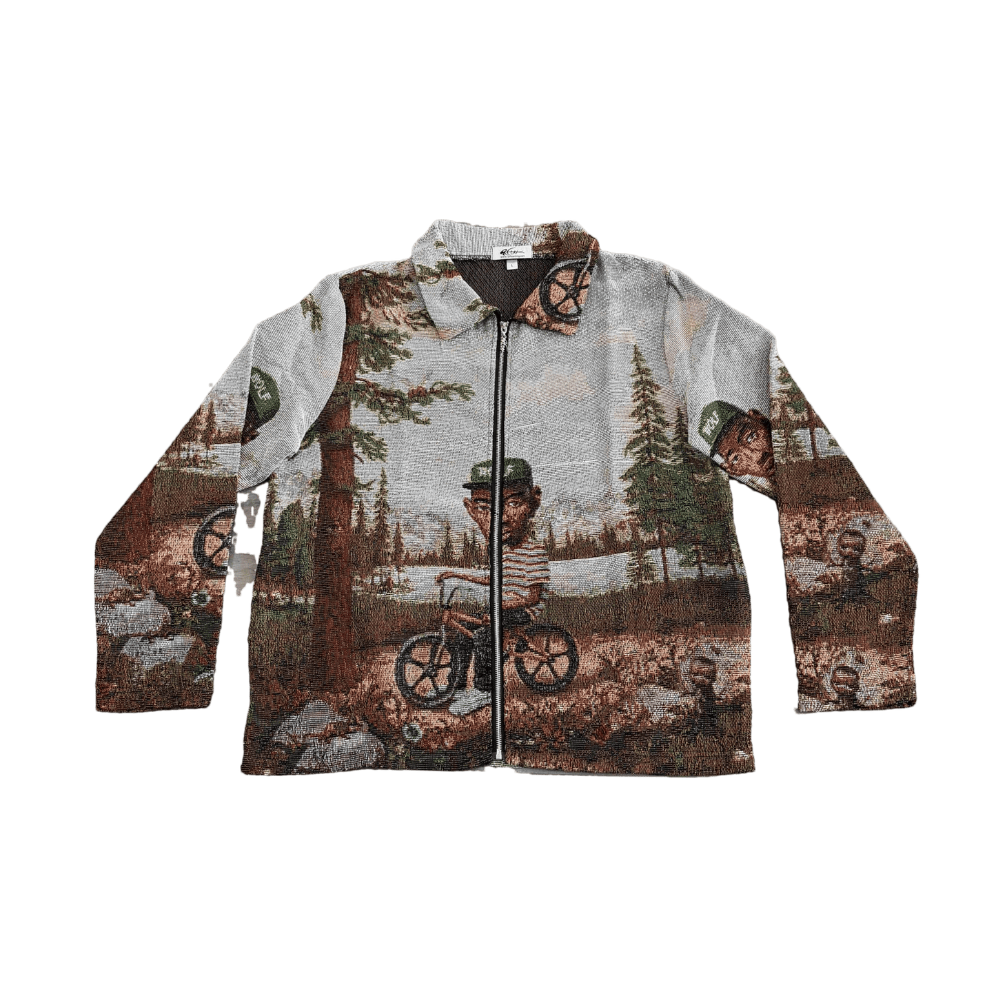 RDMCLOTHINGART tapestry hoodie TYLER V7 TAPESTRY JACKET-98330