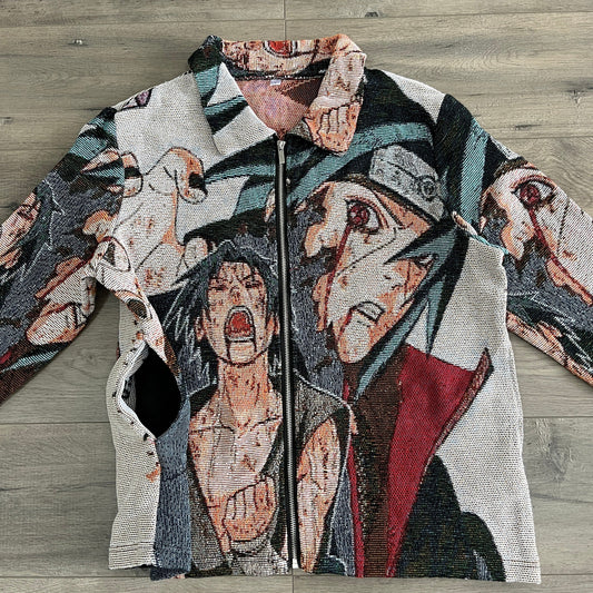 RDMCLOTHINGART tapestry hoodie UCHIHA TAPESTRY JACKET