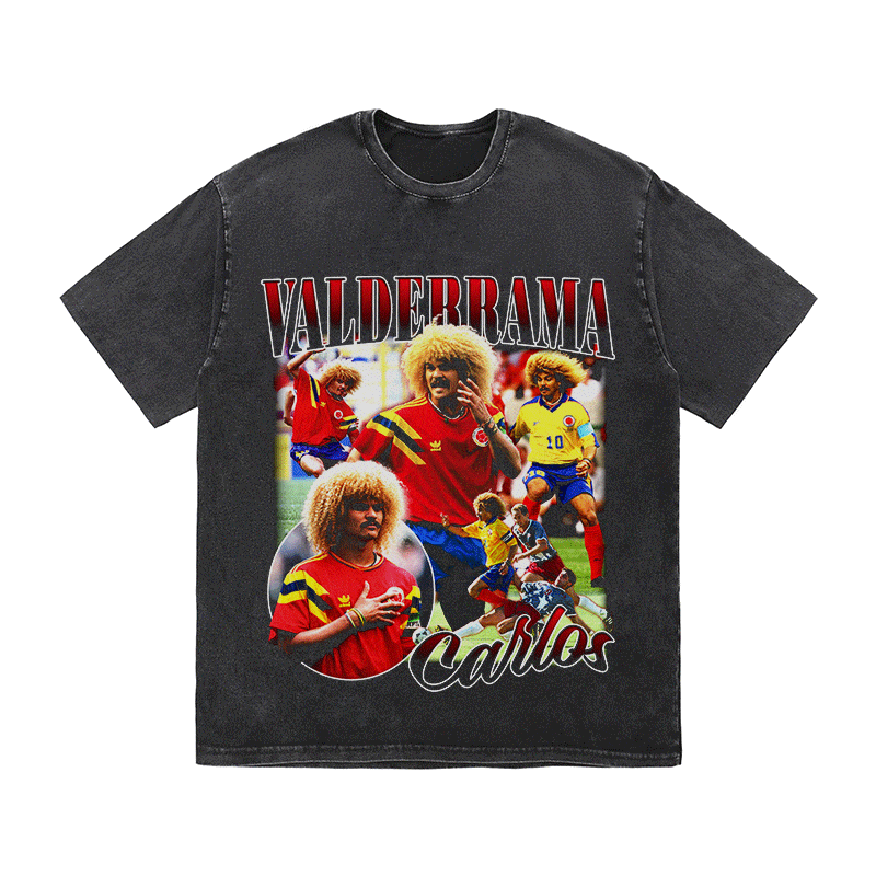 RDMCLOTHINGART tapestry hoodie VALDERRAMA HEAVY WEIGHT COTTON TEE-8986