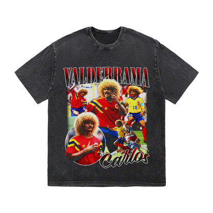 RDMCLOTHINGART tapestry hoodie VALDERRAMA HEAVY WEIGHT COTTON TEE-8986