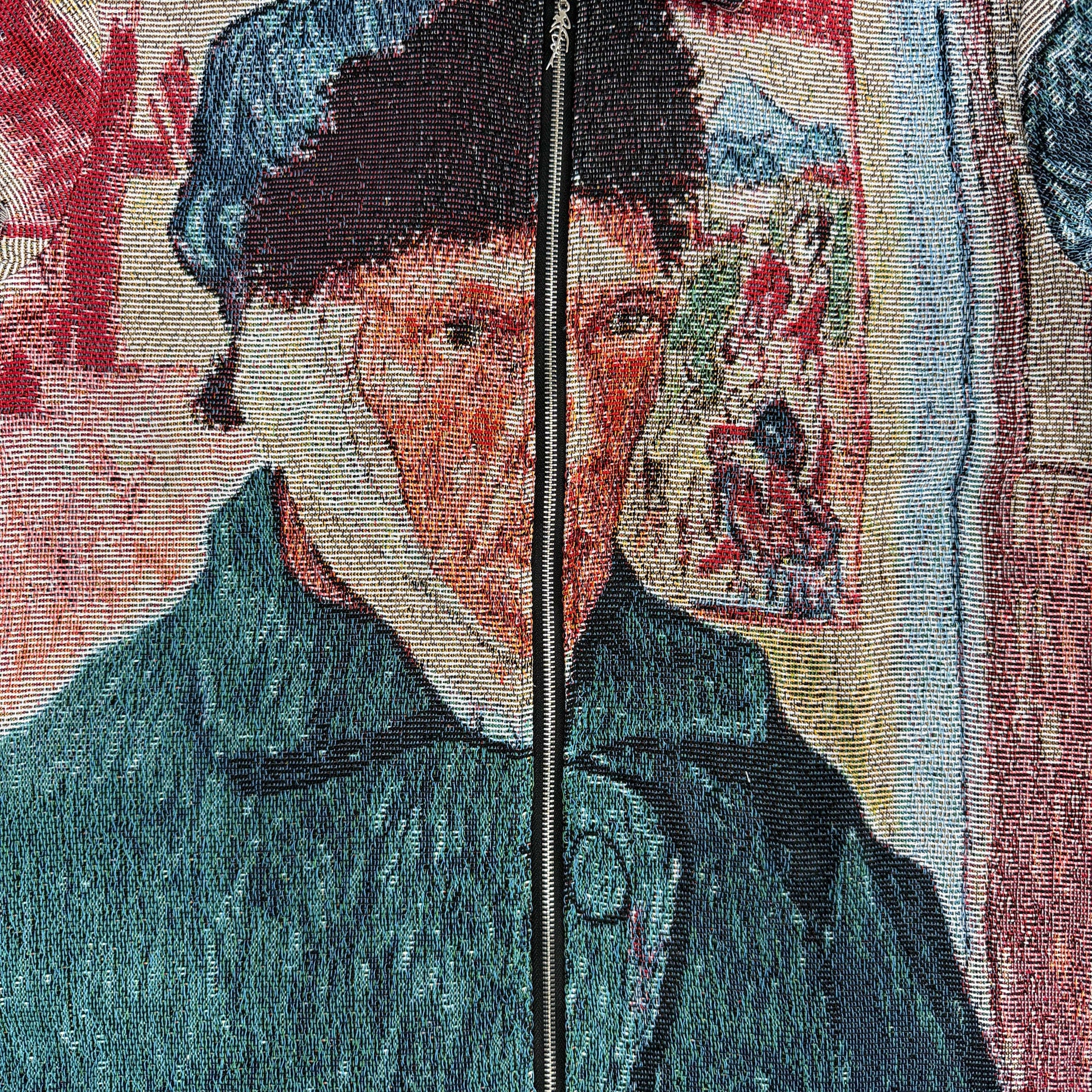 RDMCLOTHINGART tapestry hoodie VAN GOGH SELF PORTRAIT TAPESTRY JACKET