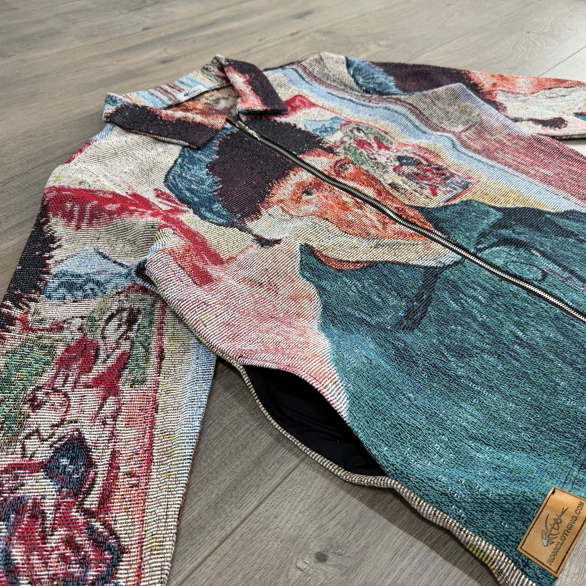 RDMCLOTHINGART tapestry hoodie VAN GOGH SELF PORTRAIT TAPESTRY JACKET