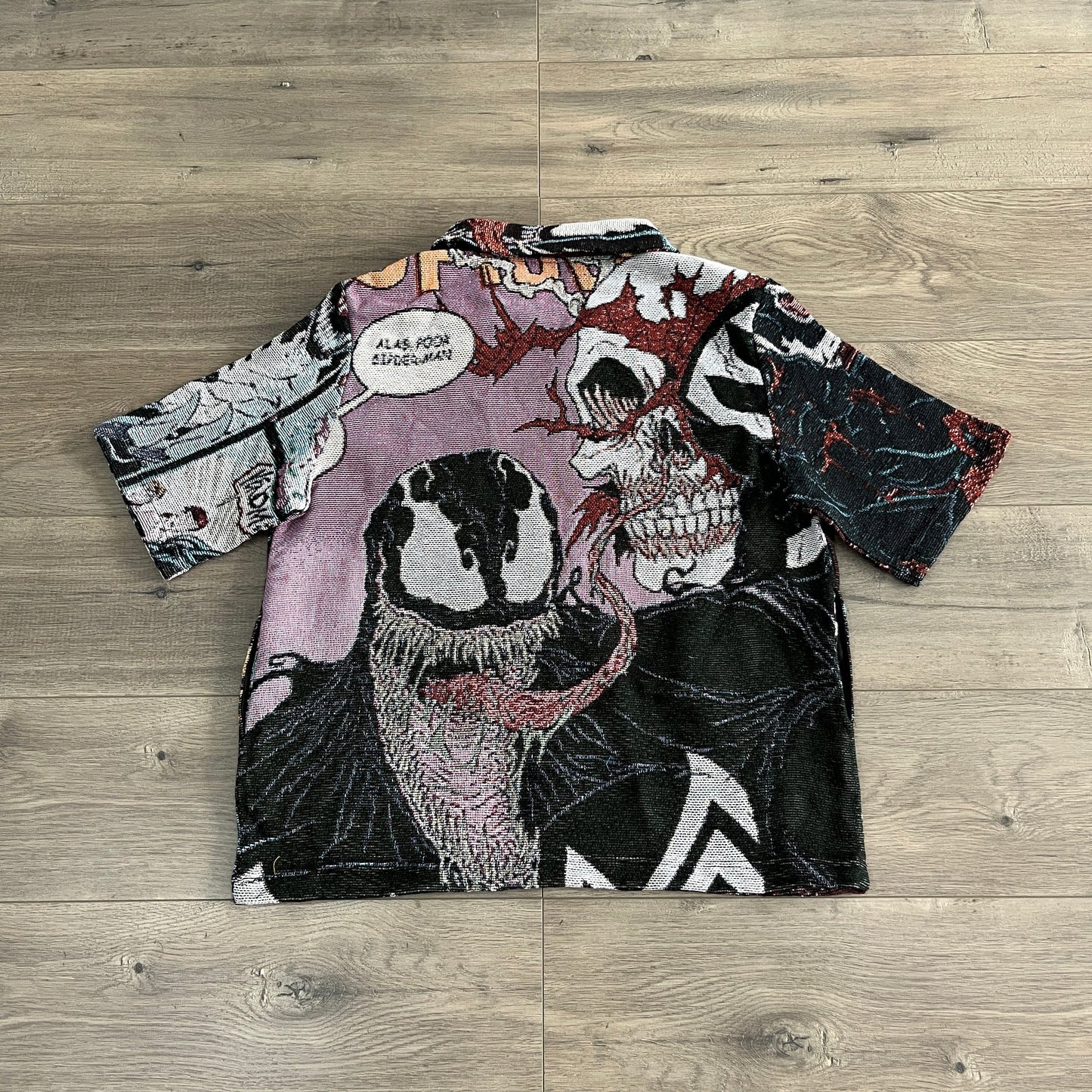 RDMCLOTHINGART tapestry hoodie VENOM TAPESTRY TEE