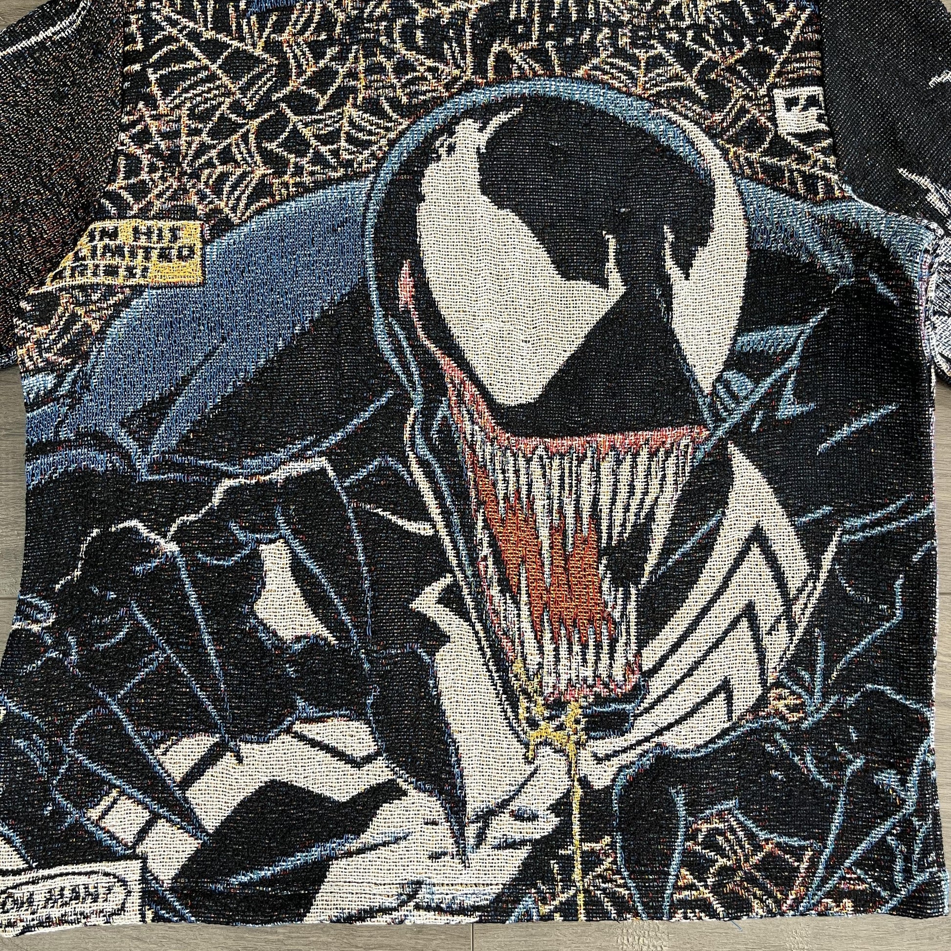 RDMCLOTHINGART tapestry hoodie VENOM V2 TAPESTRY TEE